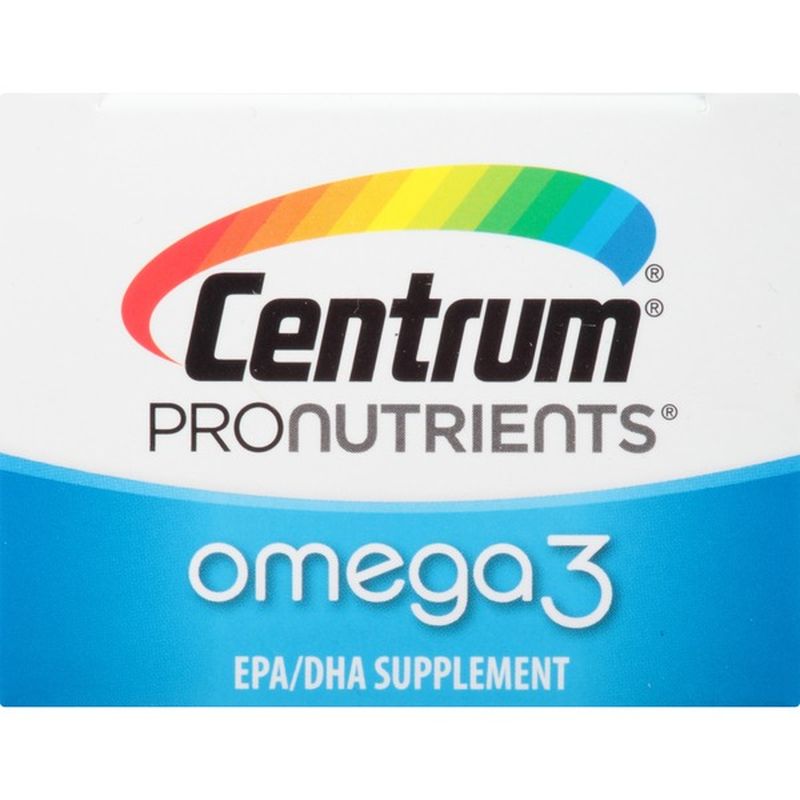 Centrum Pronutrients Omega 3 TripleAction Minigels EPA/DHA Supplement