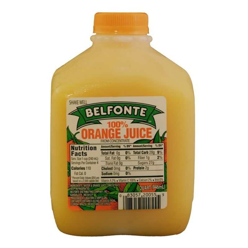 Belfonte Orange Juice