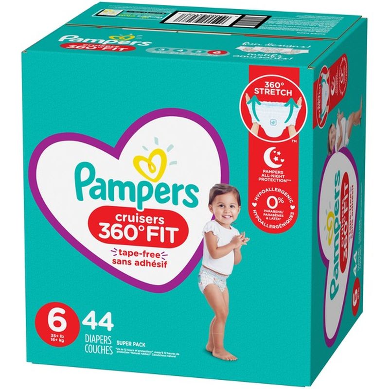 pampers cruisers 360 fit diapers size