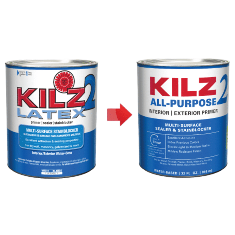 KILZ Interior or Exterior MultiPurpose WaterBased Wall