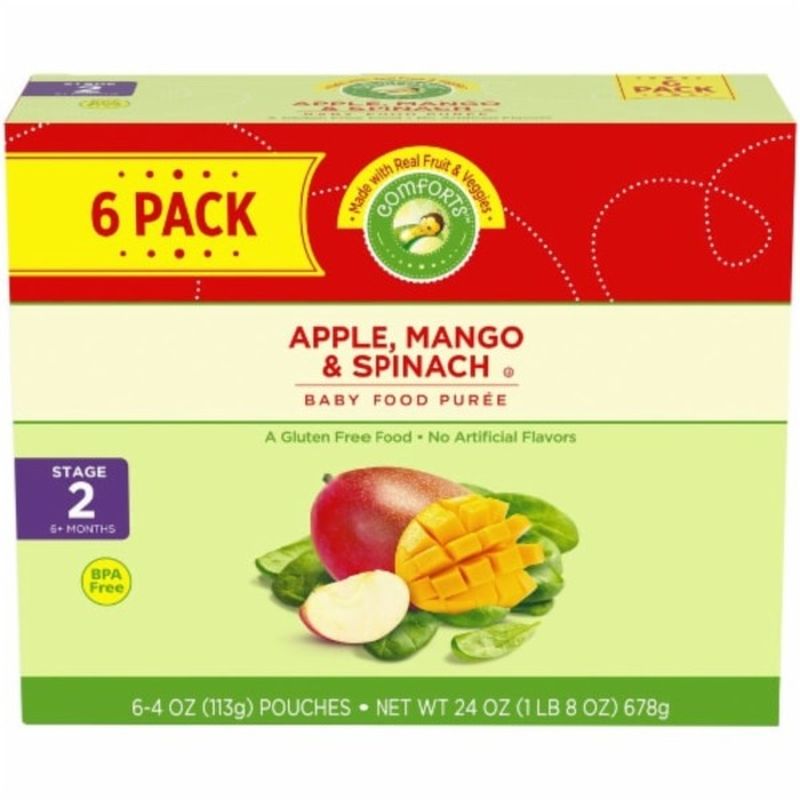 comforts baby food pouches