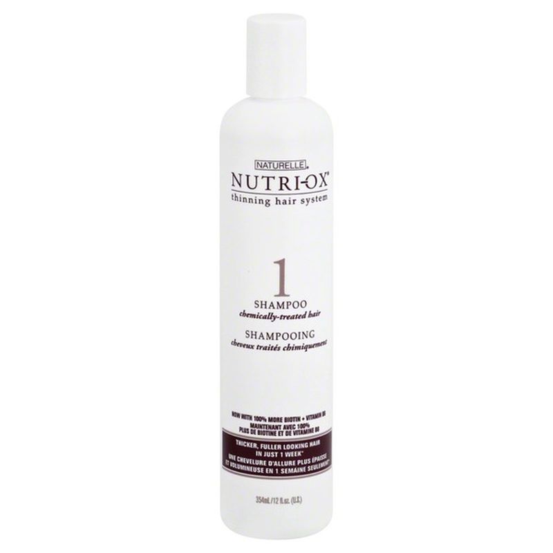 Naturelle Shampoo, Thinning Hair System, Nutri-ox, Bottle (12 oz ...