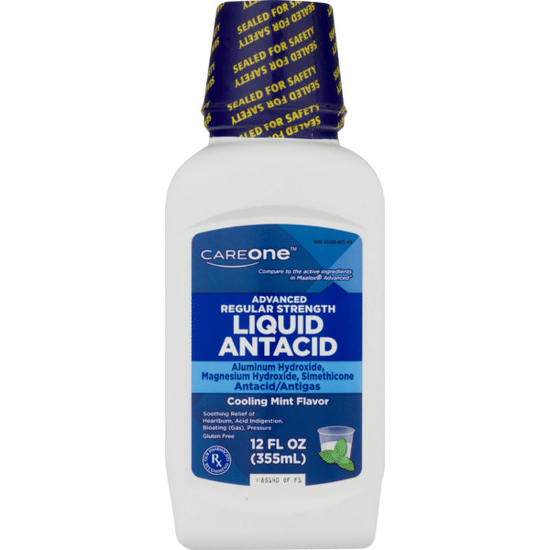 CareOne Antacid Liquid, Regular Strength, Cooling Mint (12 oz) Instacart
