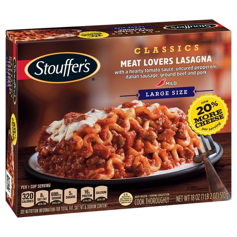 is stouffers lasagna gluten free