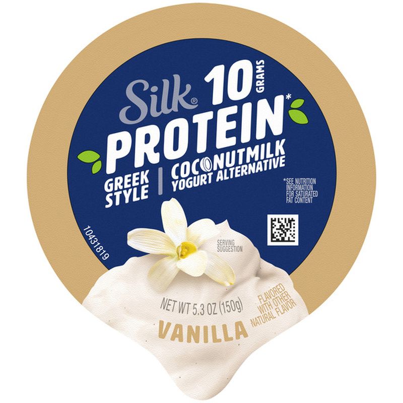 Silk Greek Style Vanilla Coconut Milk Yogurt Alternative (5.3 oz