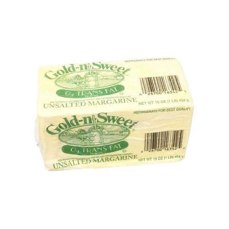 GoldnSweet Unsalted Margarine (16 oz) Instacart