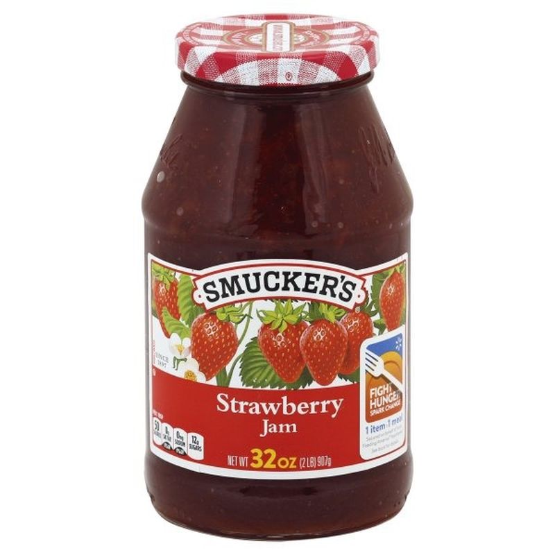 Smucker's Jam, Strawberry (32 oz) from FoodMaxx - Instacart