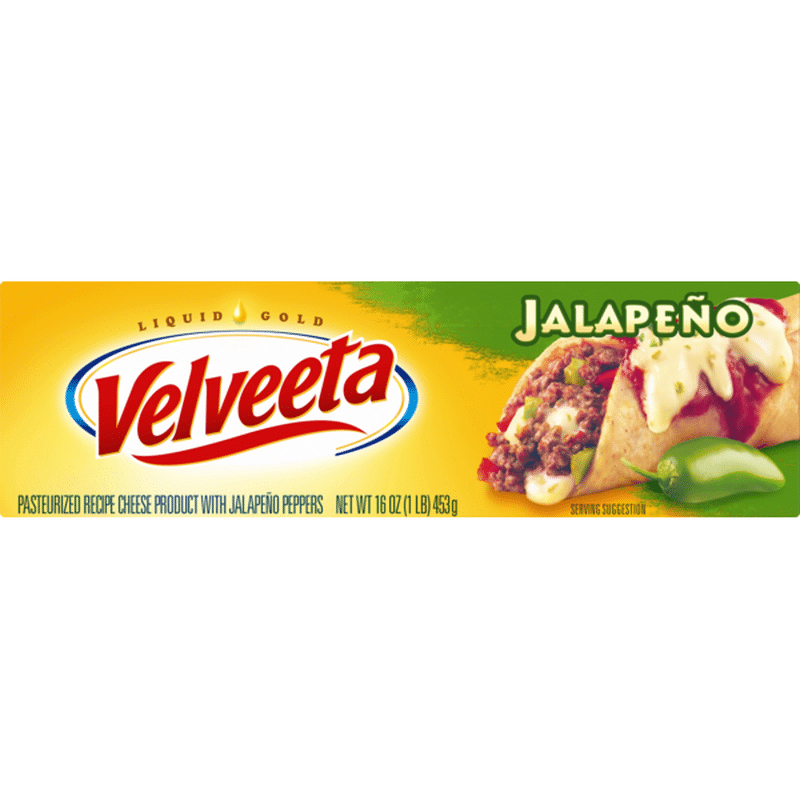 Kraft Velveeta Jalapeño Cheese (16 oz) from H-E-B - Instacart