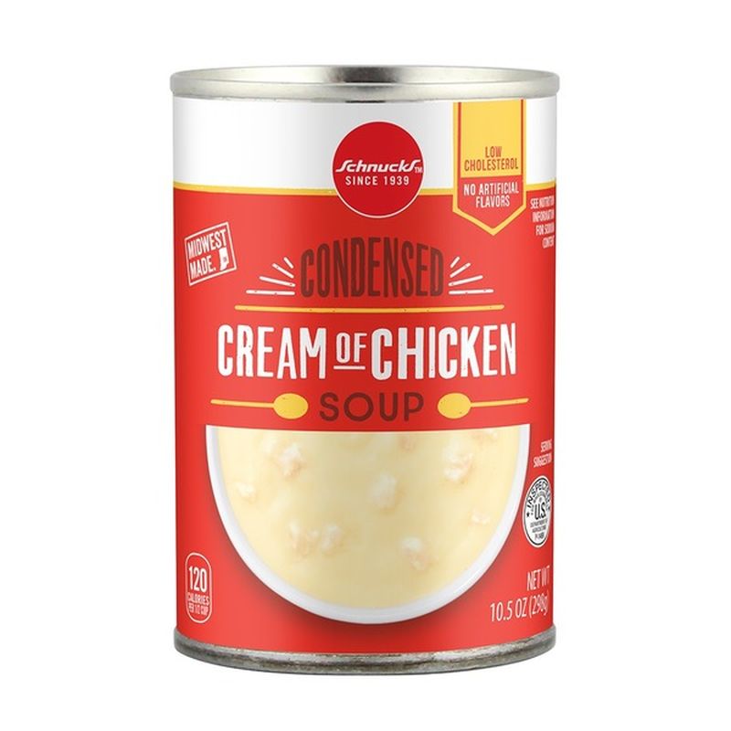 Schnucks Cream Of Chicken Condensed Soup