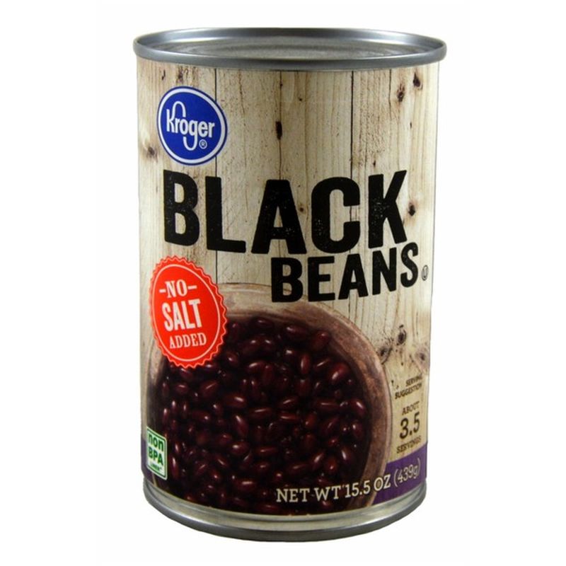 Kroger Black Beans (15.25 oz) from Kroger Instacart