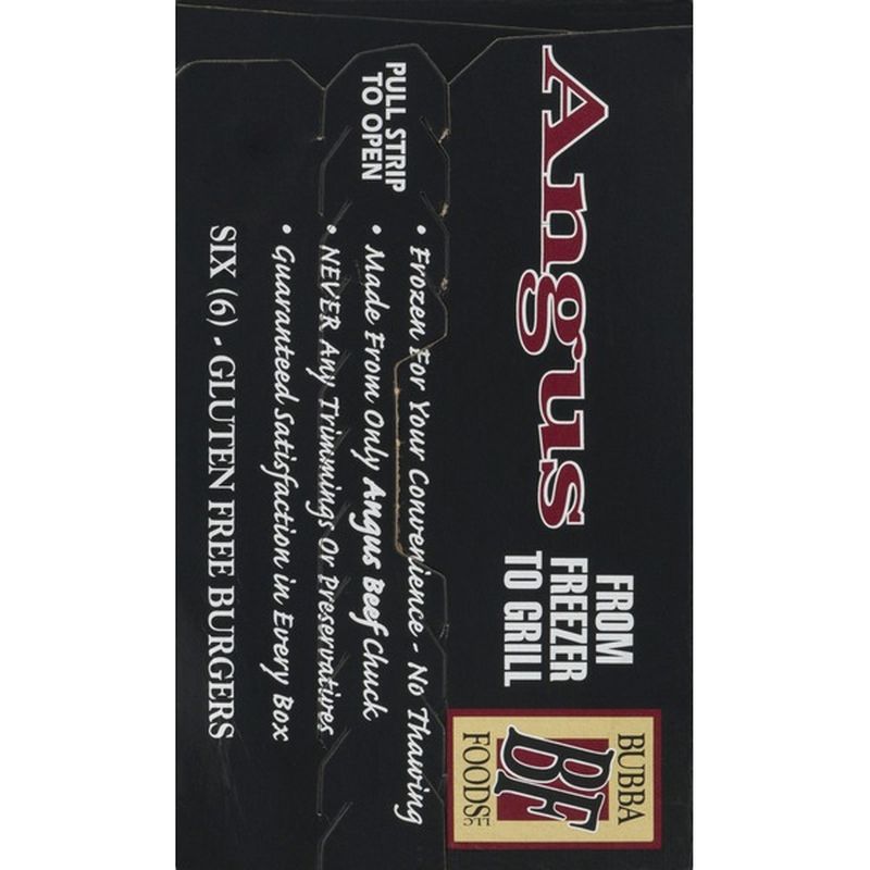 Bubba's Burgers, Gluten Free, Angus (2 lb) Instacart