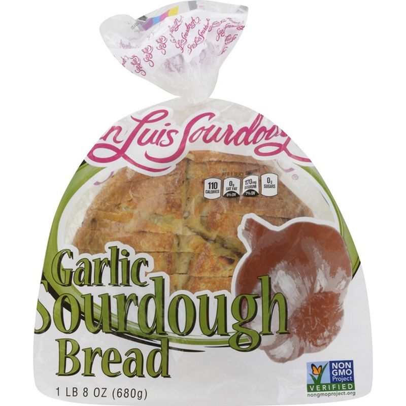 San Luis Sourdough Garlic Bread (24 Oz) - Instacart