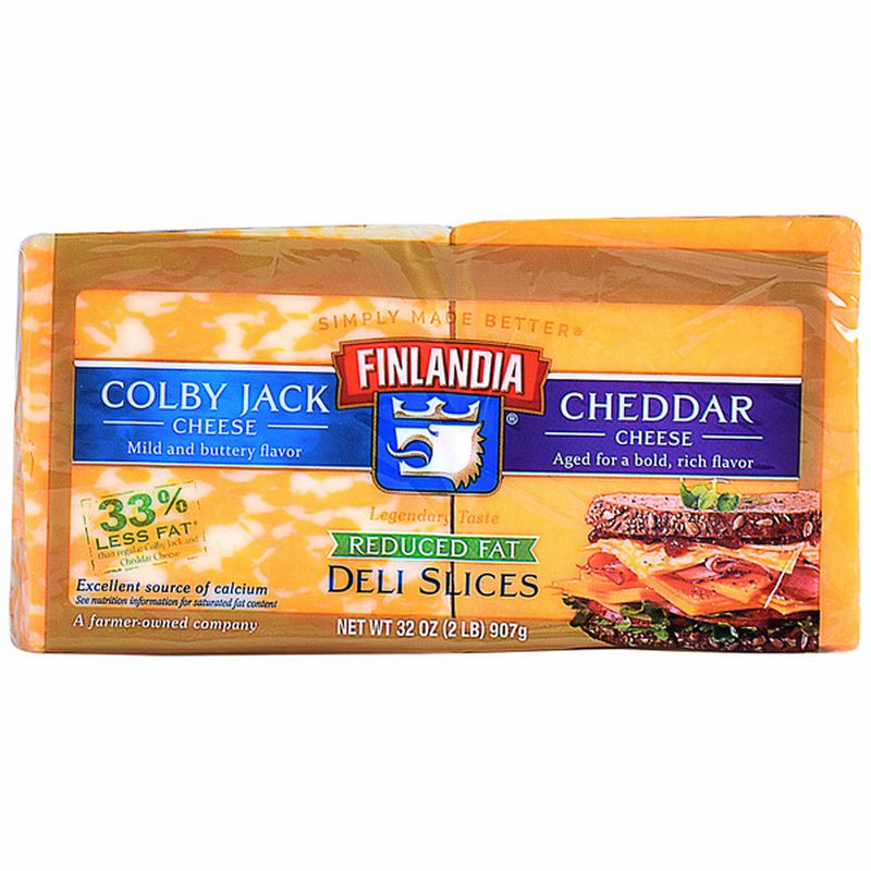 Finlandia Reduced Fat Deli Cheese Slices