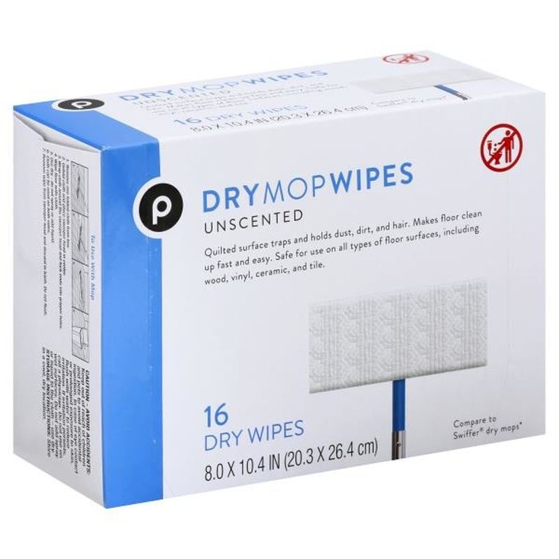Publix Dry Duster Mop Wipes Refills (16 ct) Instacart
