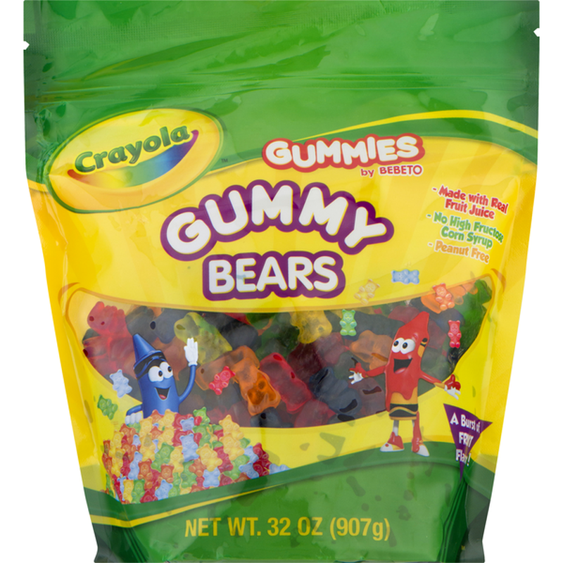 Crayola Gummies, Gummy Bears (32 oz) - Instacart