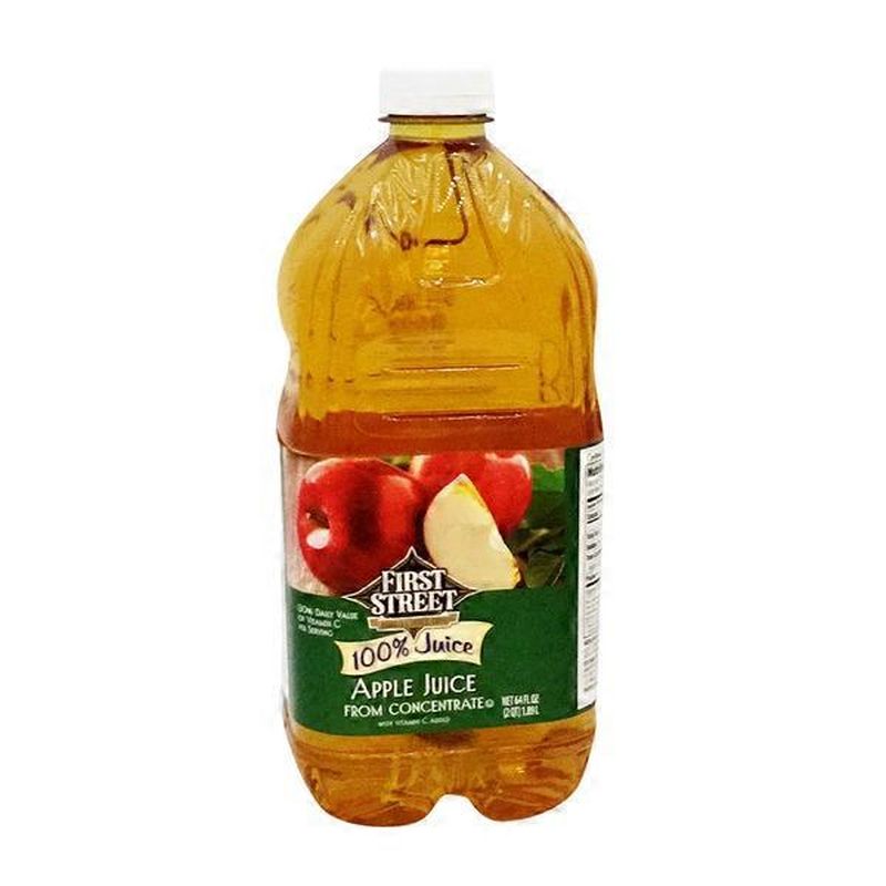 First Street Apple Juice From Concentrate (64 oz) - Instacart