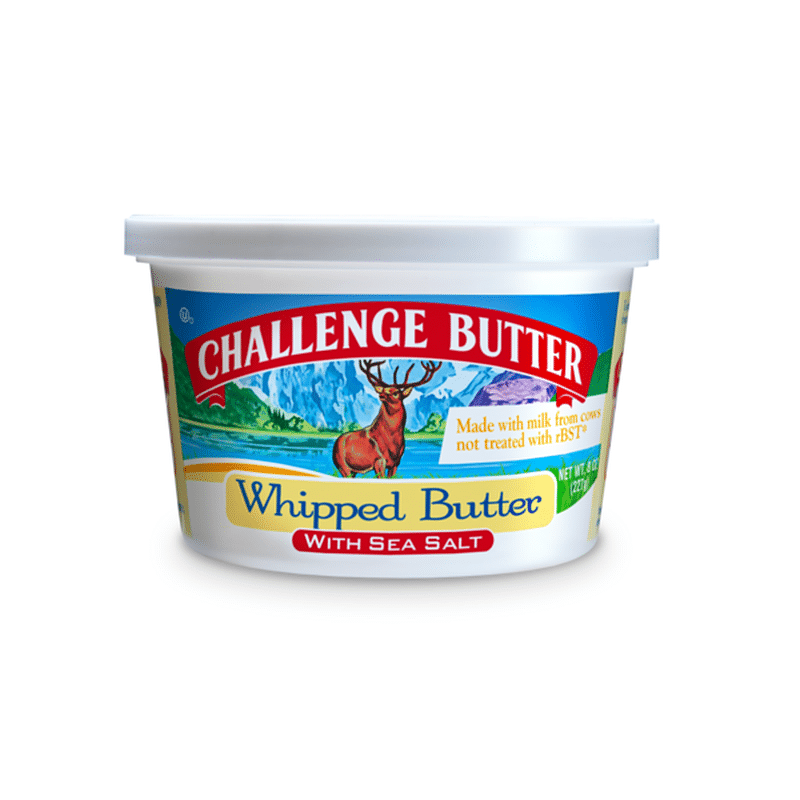 Challenge Whipped Butter with Sea Salt (8 oz) Instacart