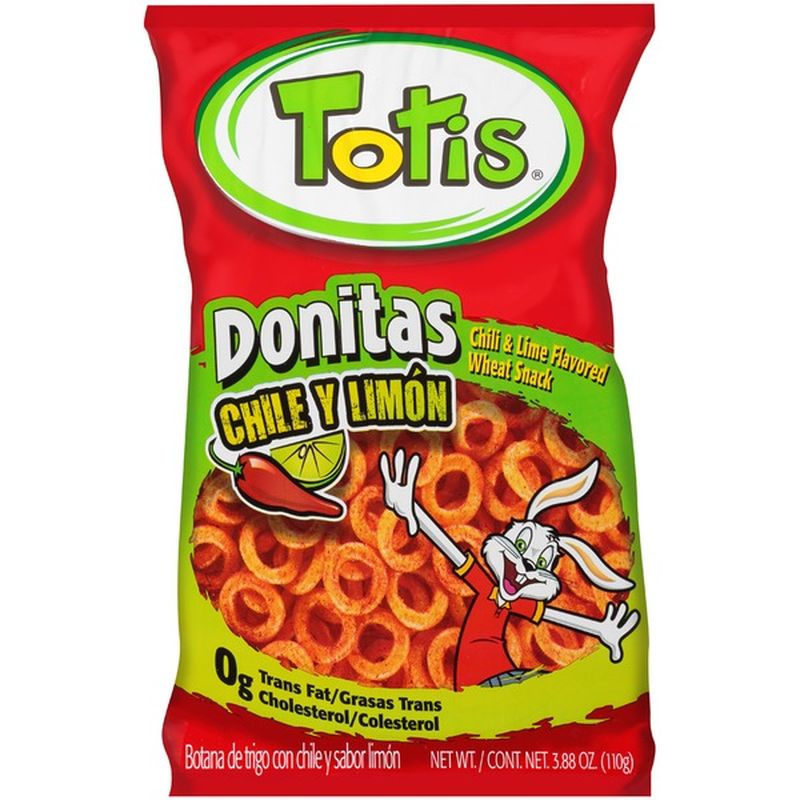 Totis Donitas Chili & Lime Wheat Snack (3.88 oz) Instacart