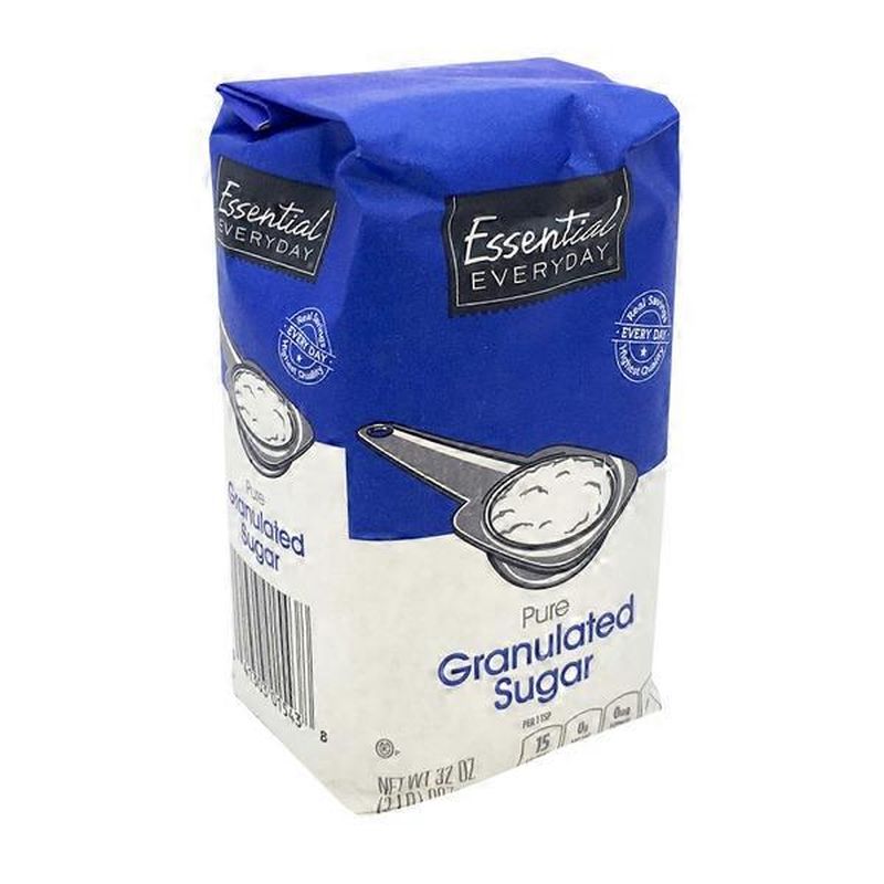 Essential Everyday Pure Granulated Sugar (2 lb) - Instacart