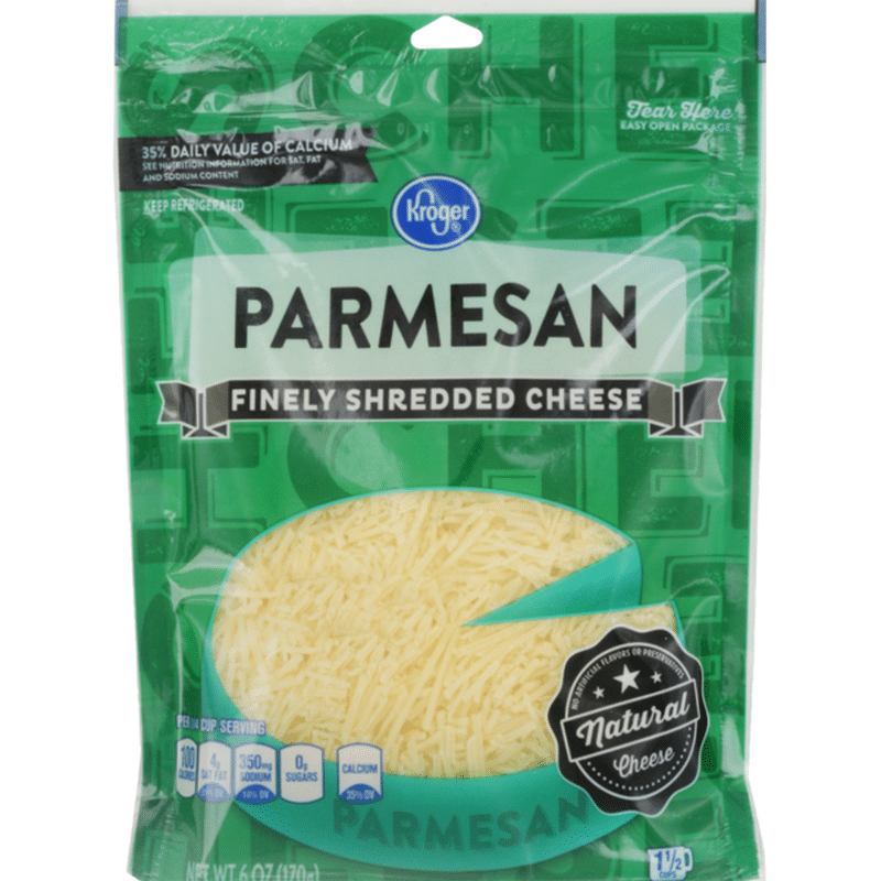 Kroger Parmesan Cheese (6 oz) - Instacart