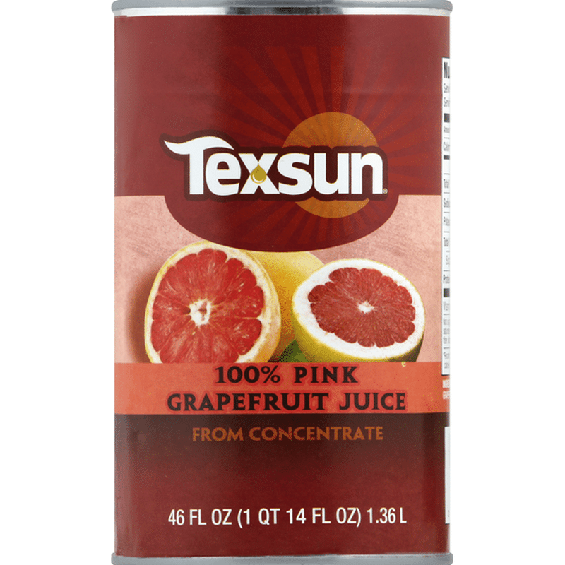 Texsun Juice, 100 Pink Grapefruit (46 fl oz) Instacart