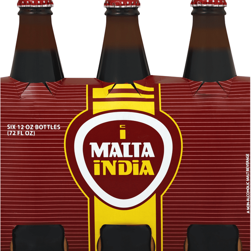Malta India Malt Beverage, A NonAlcoholic (12 fl oz) Delivery or