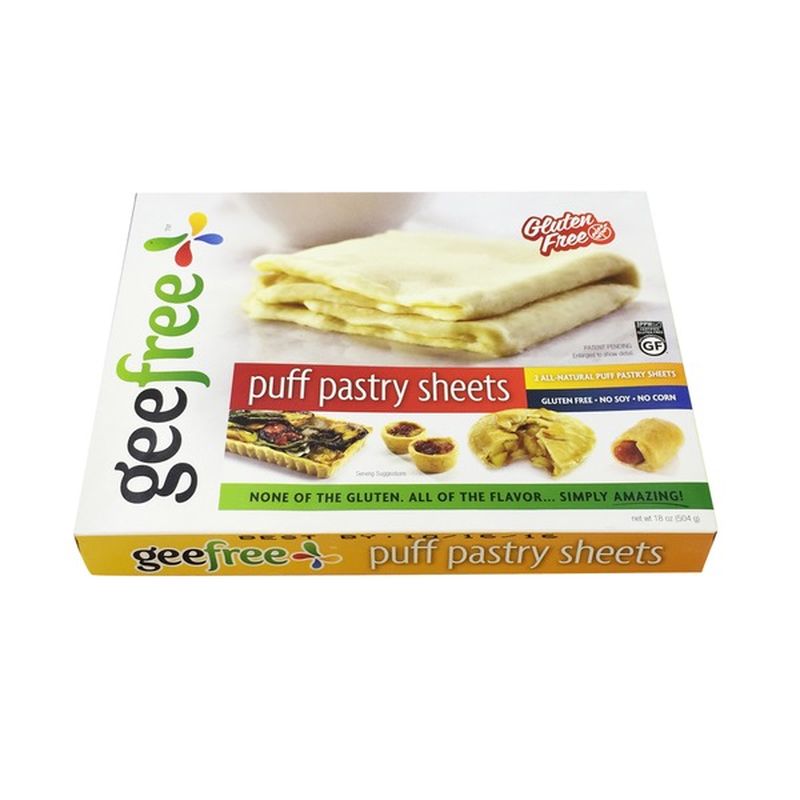 Geefree Puff Pastry Sheets (2 each) Instacart
