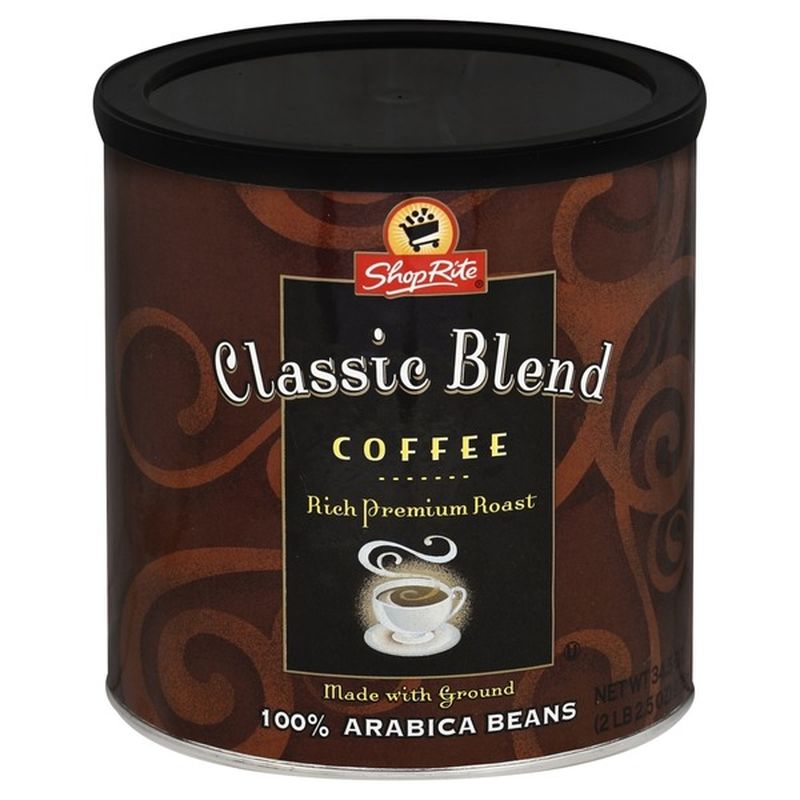 ShopRite Classic Blend Rich Premium Roast Coffee (each) - Instacart