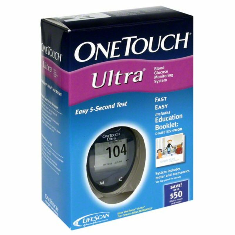 OneTouch Ultra Blood Glucose Meter Kit