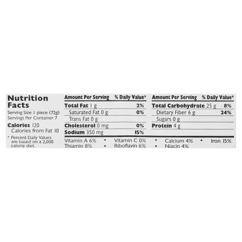 Mestemacher Pumpernickel, Natural