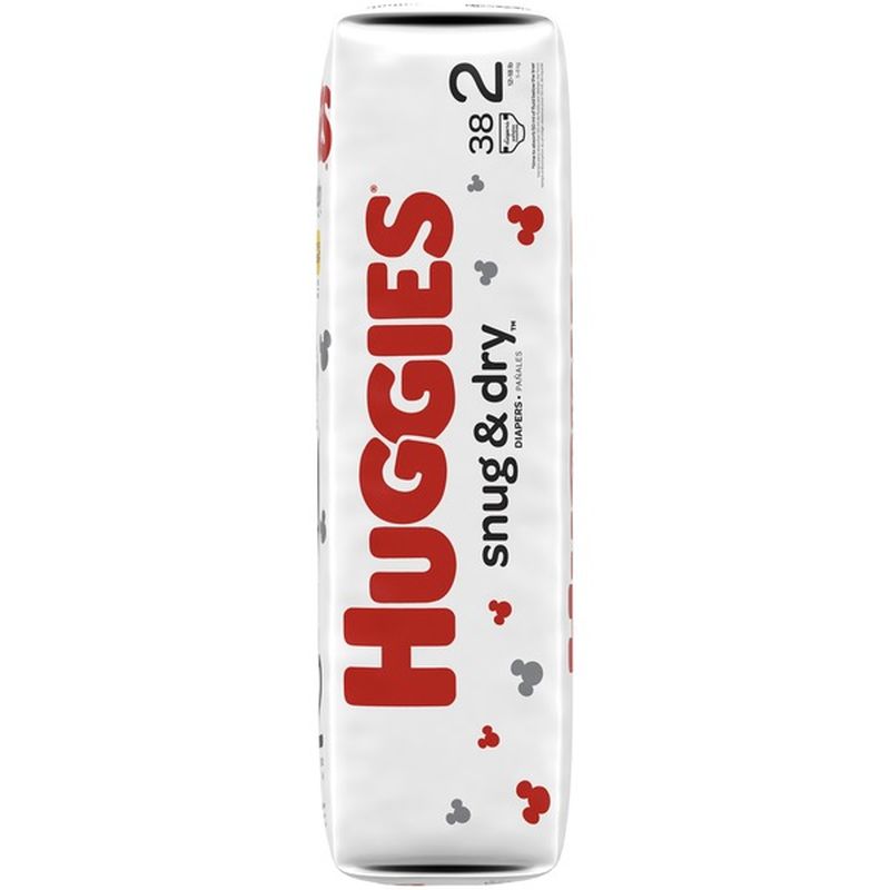 huggies 38 pack size 2