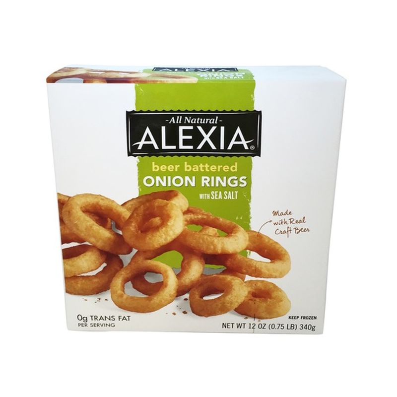 Alexia All Natural Onion Rings (12 oz) Instacart
