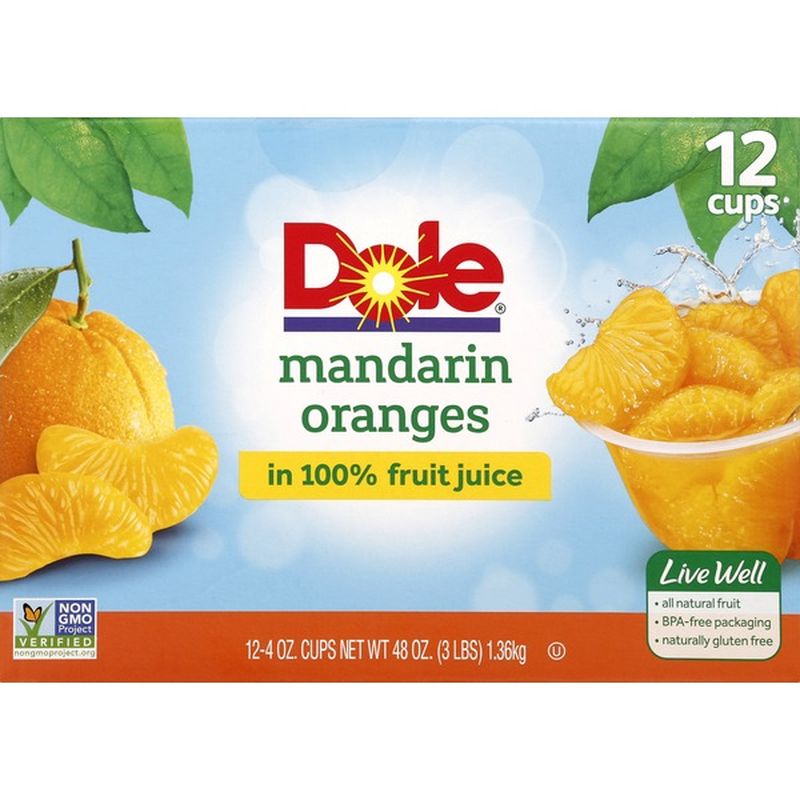 Dole Mandarin Oranges (12 each) from Publix Instacart