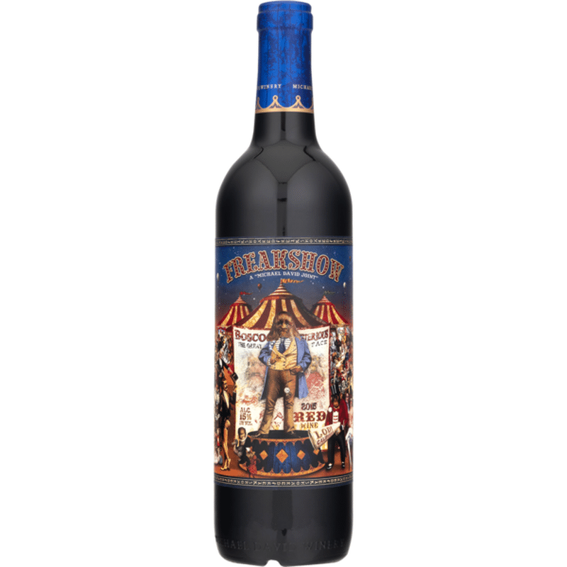 Freakshow Wine Red (750 ml) - Instacart