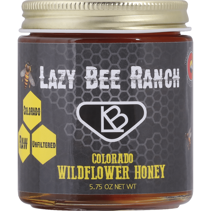 Lazy Bee Ranch Honey, Wildflower, Colorado (5.75 oz) Instacart