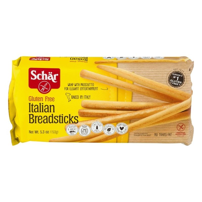 Dr. Schar Gluten Free Italian Breadsticks (5.3 oz) Instacart
