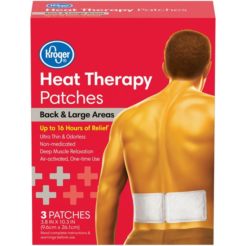Kroger Back & Large Areas 8 Hour Heat Therapy Patches