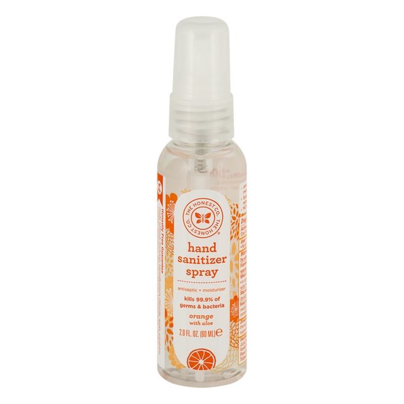 The Honest Company Hand Sanitizer Spray, Grapefruit Grove (2 oz