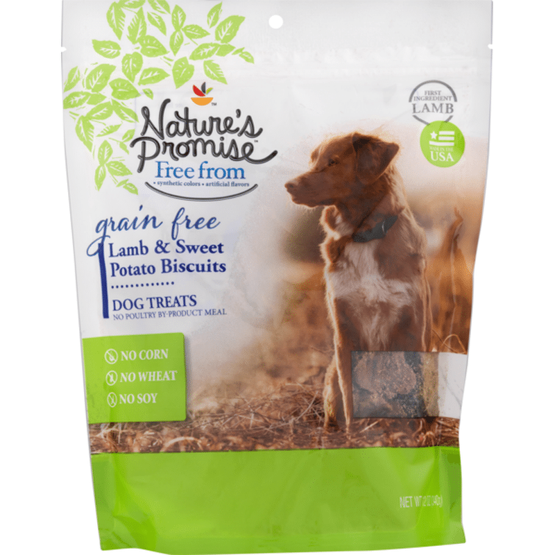 Nature's Promise Free From Grain Free Dog Treats Lamb & Sweet Potato