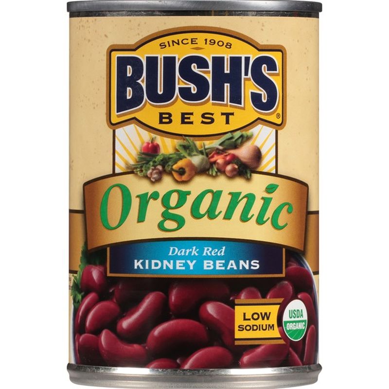 Bush's Best Organic Dark Red Kidney Beans (15 oz) Instacart