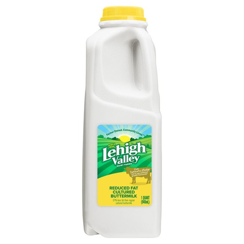 Lehigh Valley Dairy Farms 2 Reduced Fat Cultured Buttermilk (32 fl oz