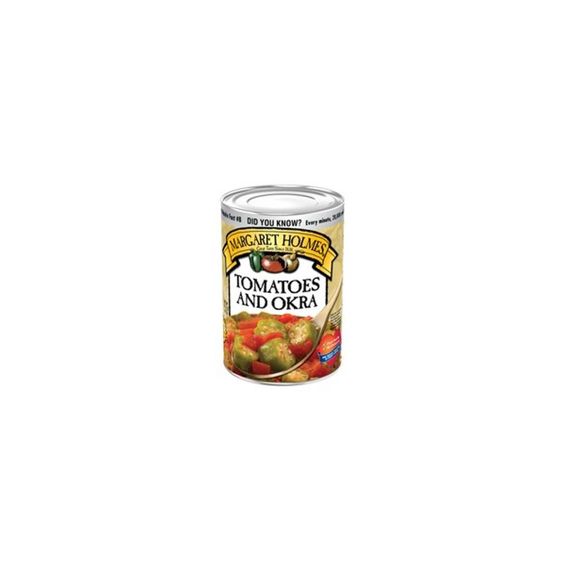 Margaret Holmes Tomatoes and Okra (14.5 oz) Instacart
