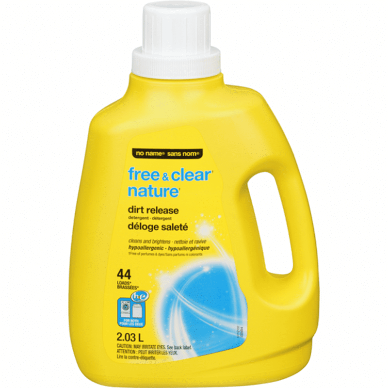 No Name Free & Clear HE Laundry Detergent