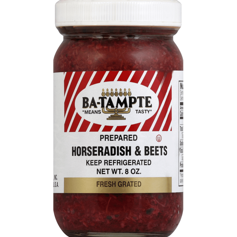 BaTampte Horseradish & Beets, Prepared, Fresh Grated (8 oz) Instacart