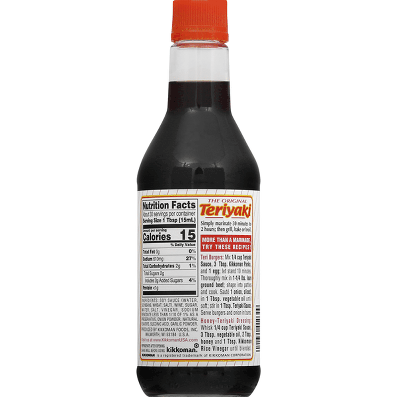 Kikkoman Teriyaki Marinade & Sauce (15 oz) from Publix Instacart