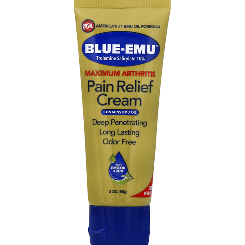 Blue-Emu Maximum Arthritis Pain Relief Cream (88 G) - Instacart