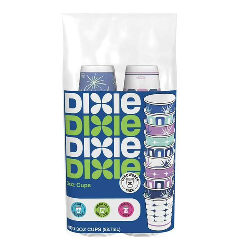 Dixie Paper Cups, 3 oz Bathroom Cup (400 ct) Instacart