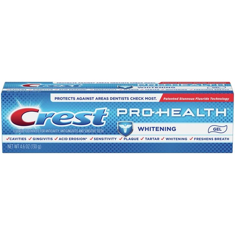 crest whitening gel toothpaste