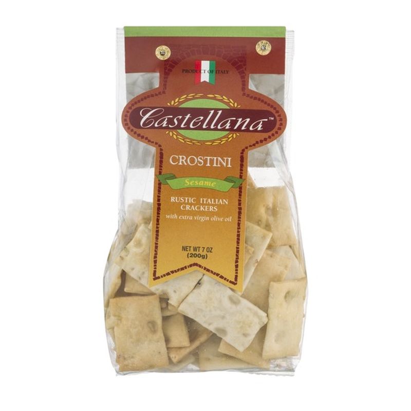 Castellana Crostini Rustic Italian Crackers Sesame (7 oz) Instacart