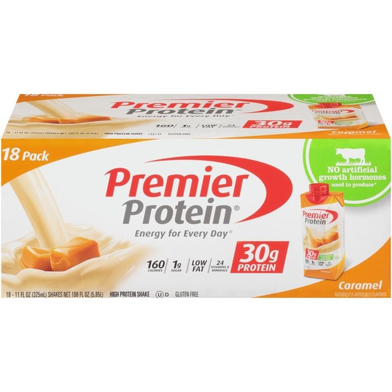 Premier Protein Caramel Protein Shake 11 Fl Oz Instacart